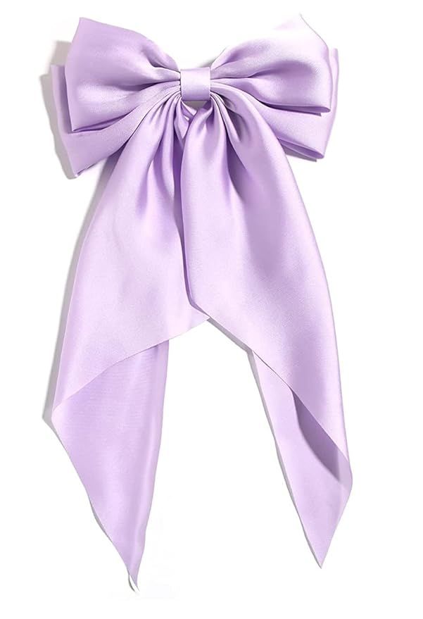 LAVENDER BOW HAIR CLIP