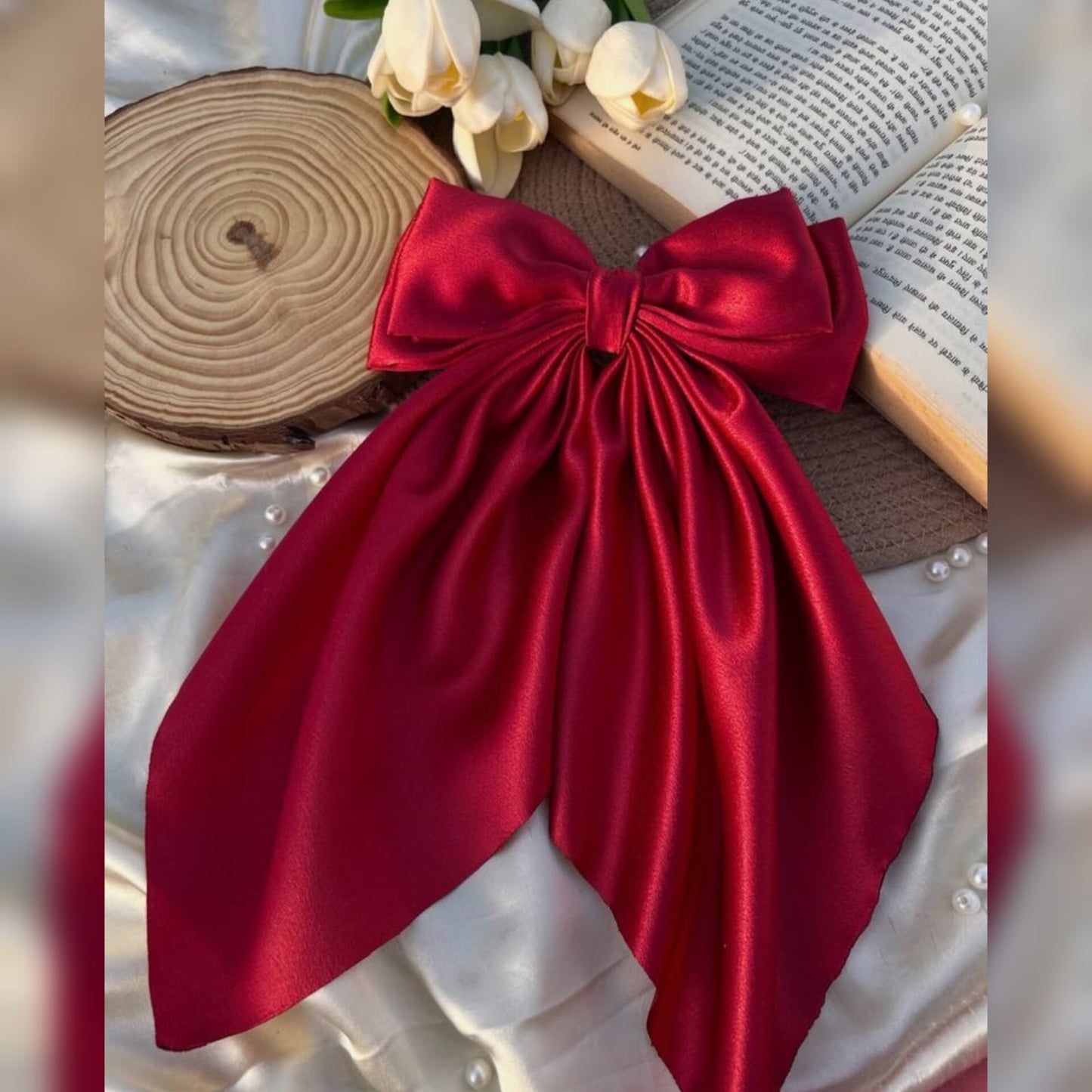 ELEGANT & FANCY SATIN BOW (PACK OF 2)