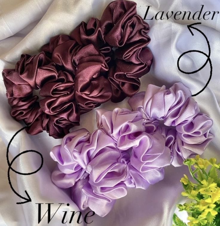 CONTRAST COLOUR SCRUNCHIES COMBO