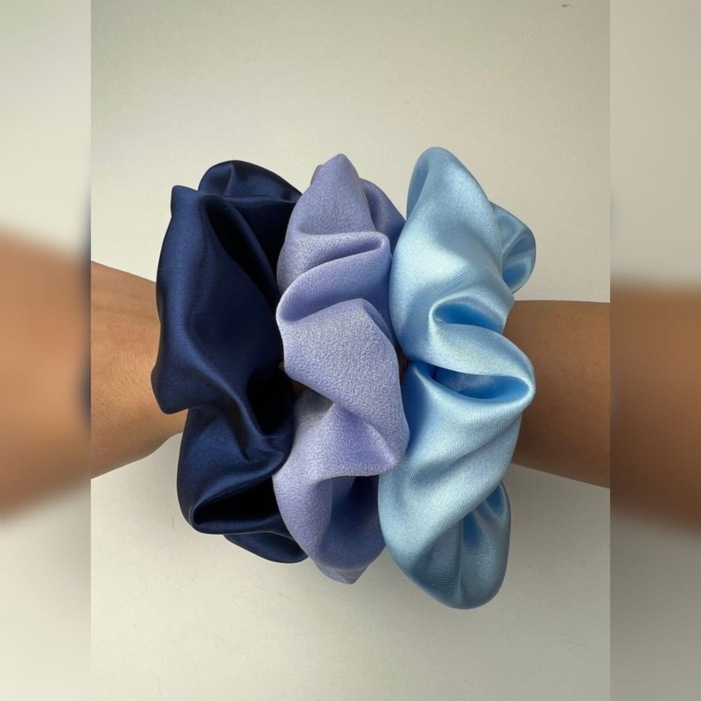 BLUE SHEDS SCRUNCHIES
